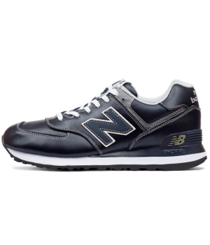 New Balance 574 Leather Dark Blue