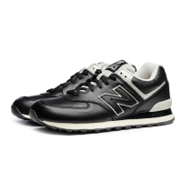 New Balance 574 Leather Black