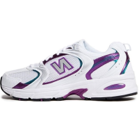 Кроссовки New Balance 530 белые с фиолетовым