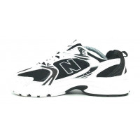 Кроссовки New Balance 530 белые с черными вставками