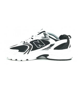 New Balance кроссовки 530 белые с черными вставками