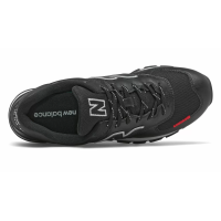 New Balance мужские кроссовки 574 Rugged черные с красными вставками
