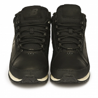 Кроссовки New Balance 754 Fur Leather с мехом черные