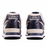 Зимние кроссовки New Balance 574 синие