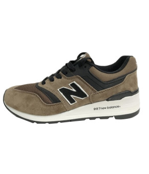New Balance кроссовки 997 коричнево-черные