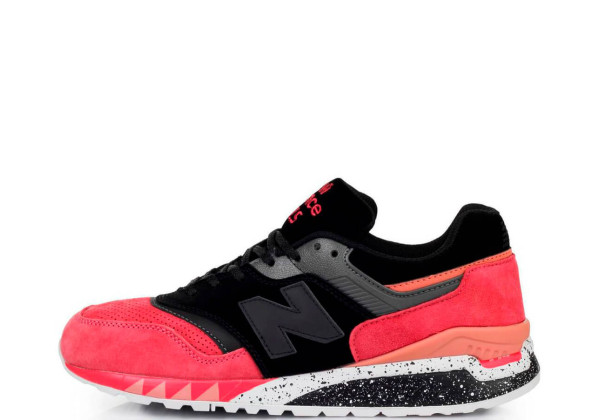 New Balance кроссовки 997 красно-черные