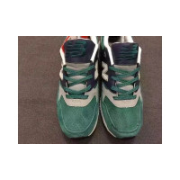 New Balance кроссовки 530 зеленые с темно-синем 